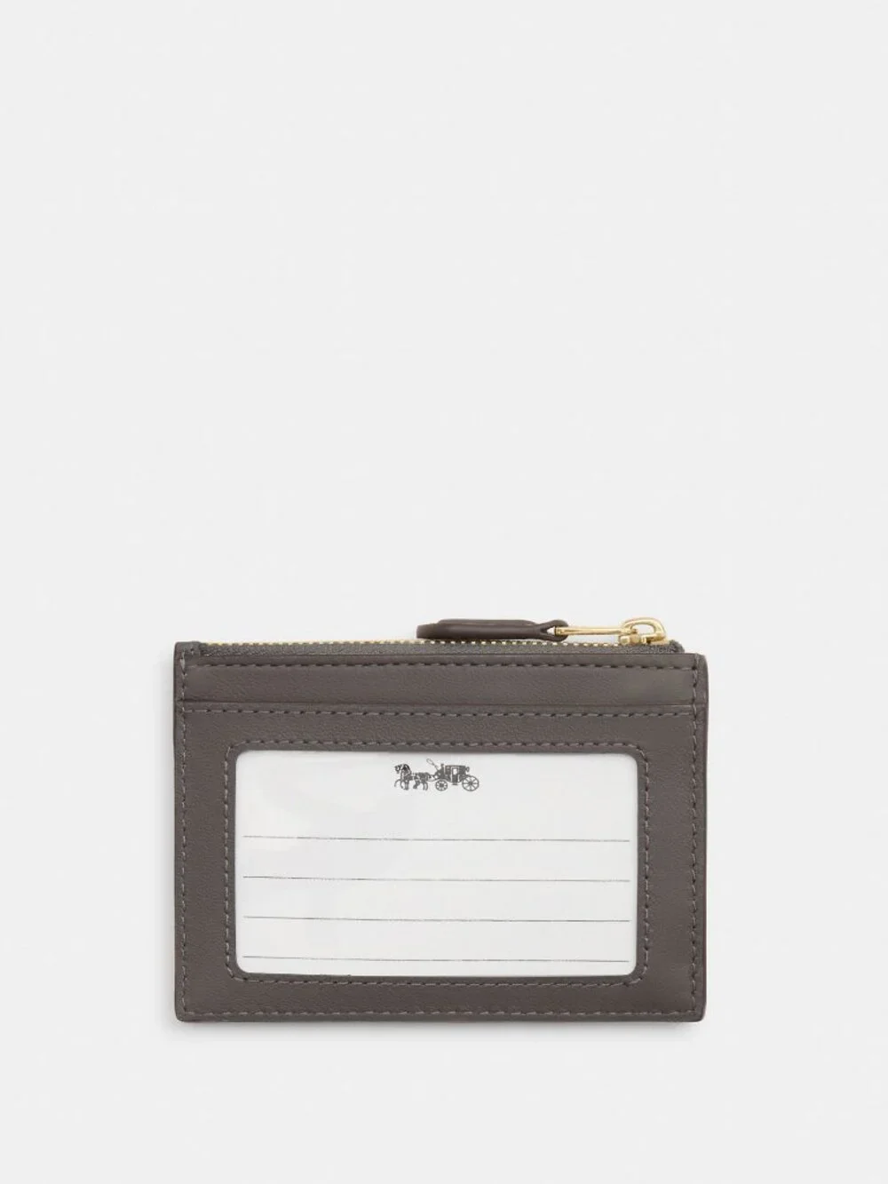 Coach Mini Skinny Id Case With Quilting
